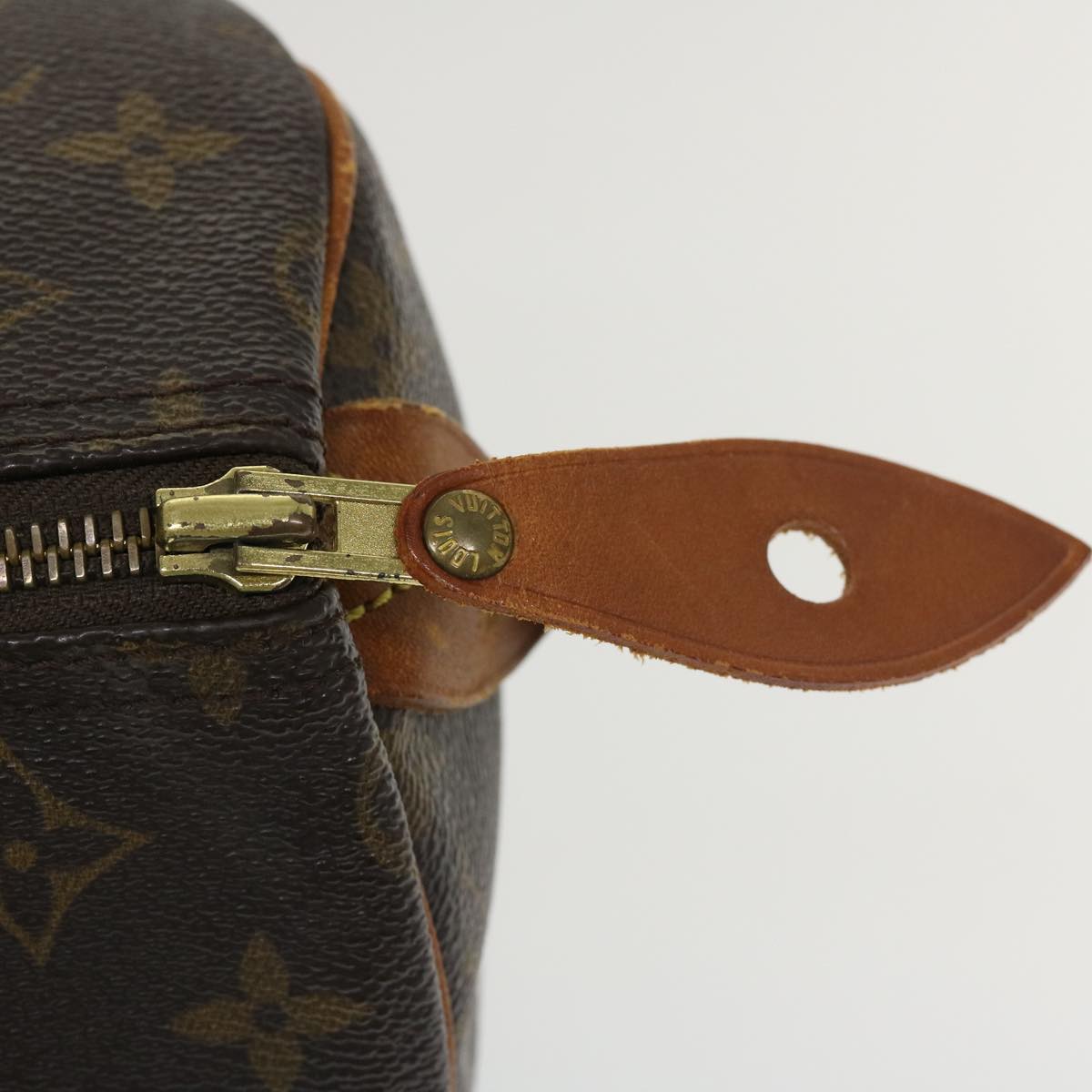 LOUIS VUITTON Monogram Speedy 30 Hand Bag M41526 LV ki2589