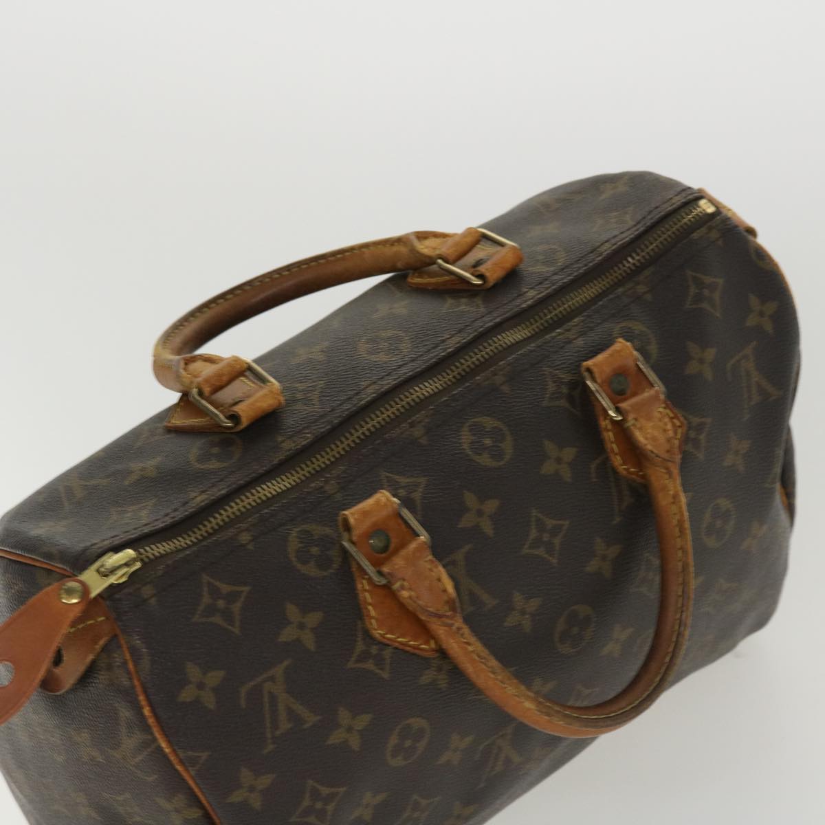 LOUIS VUITTON Monogram Speedy 30 Hand Bag M41526 LV ki2589