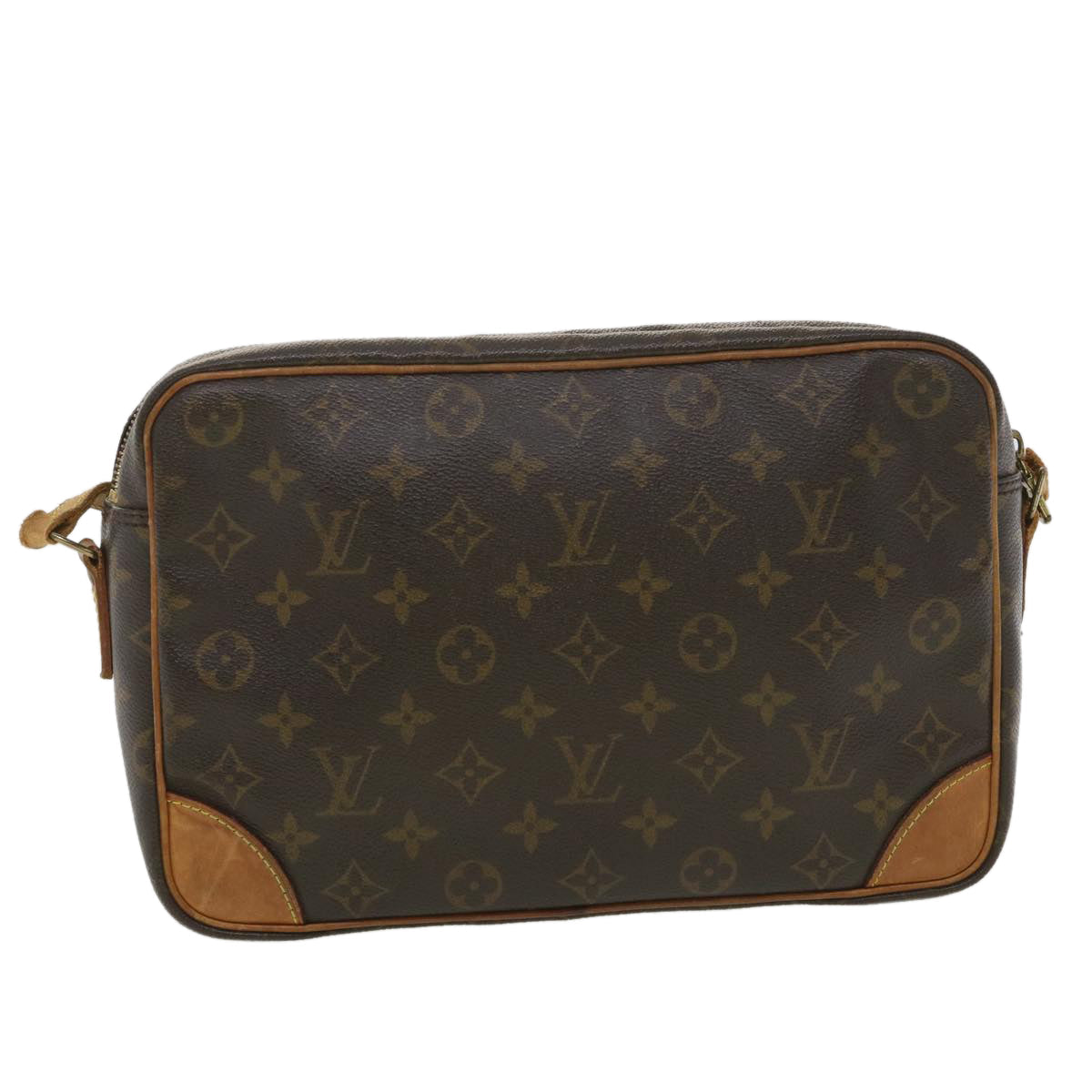 LOUIS VUITTON Monogram Trocadero 27 Shoulder Bag L042 LV ki2601