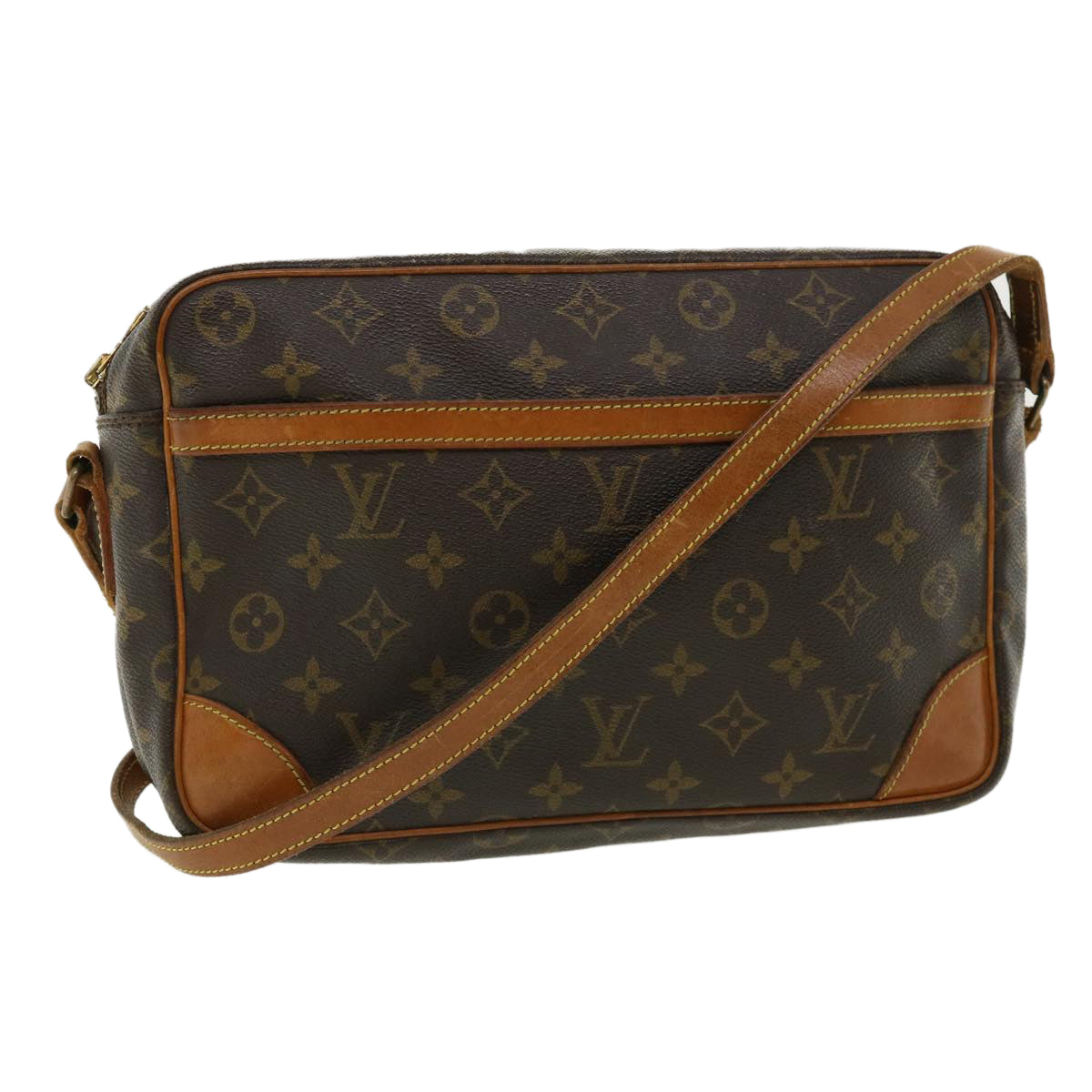 LOUIS VUITTON Monogram Trocadero 27 Shoulder Bag L042 LV ki2602