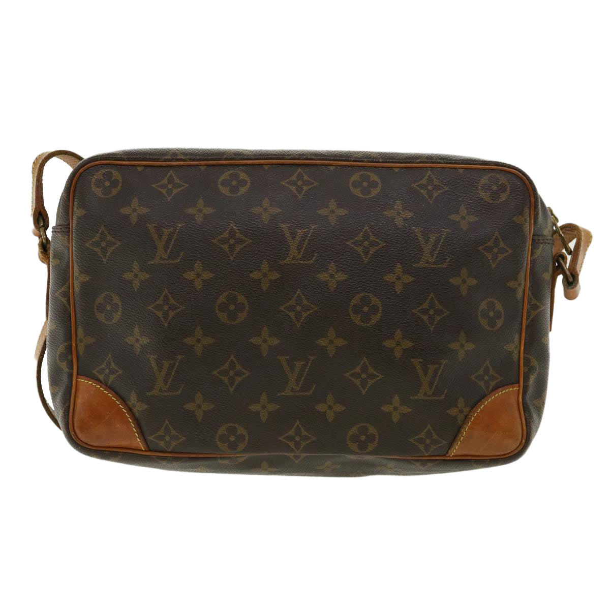 LOUIS VUITTON Monogram Trocadero 27 Shoulder Bag L042 LV ki2602