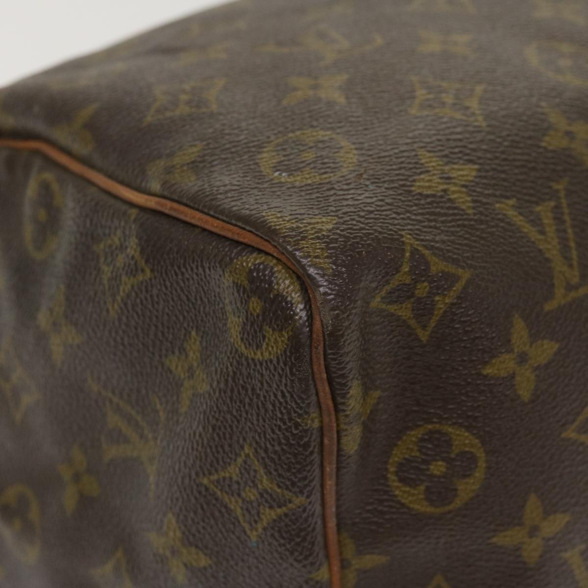 LOUIS VUITTON Monogram Speedy 35 Hand Bag M41524 LV ki2606