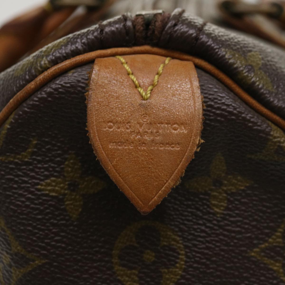 LOUIS VUITTON Monogram Speedy 35 Hand Bag M41524 LV ki2606
