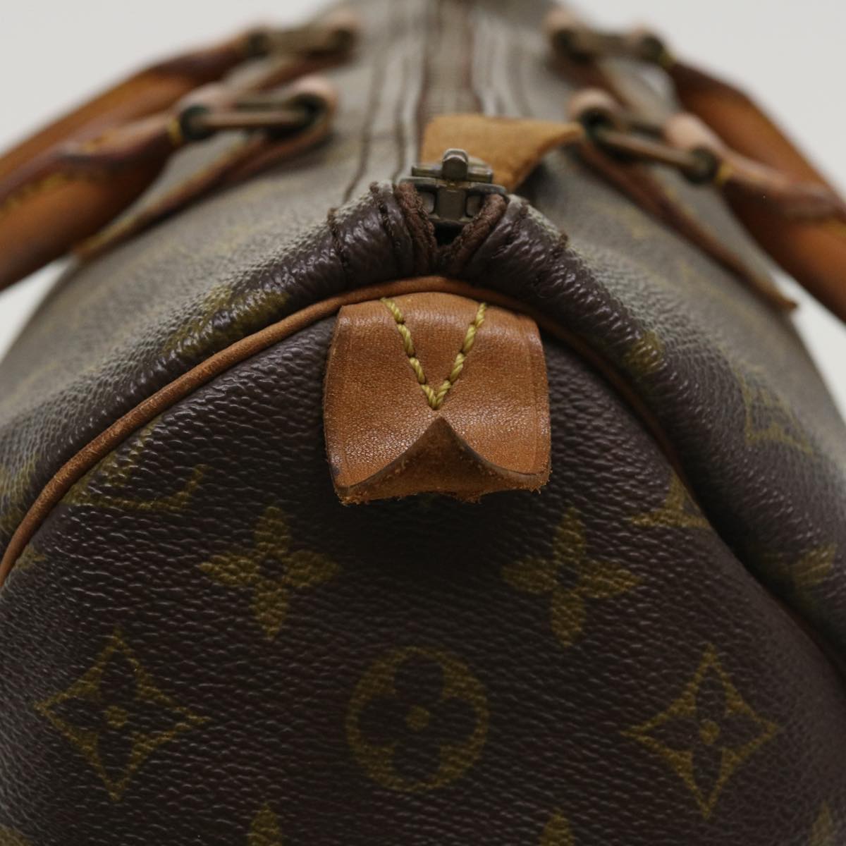 LOUIS VUITTON Monogram Speedy 35 Hand Bag M41524 LV ki2606