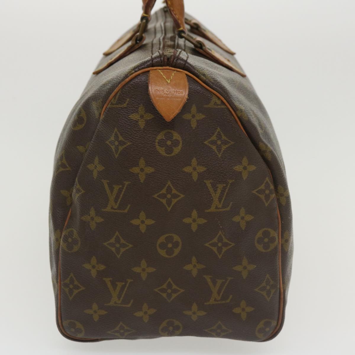 LOUIS VUITTON Monogram Speedy 35 Hand Bag M41524 LV ki2606