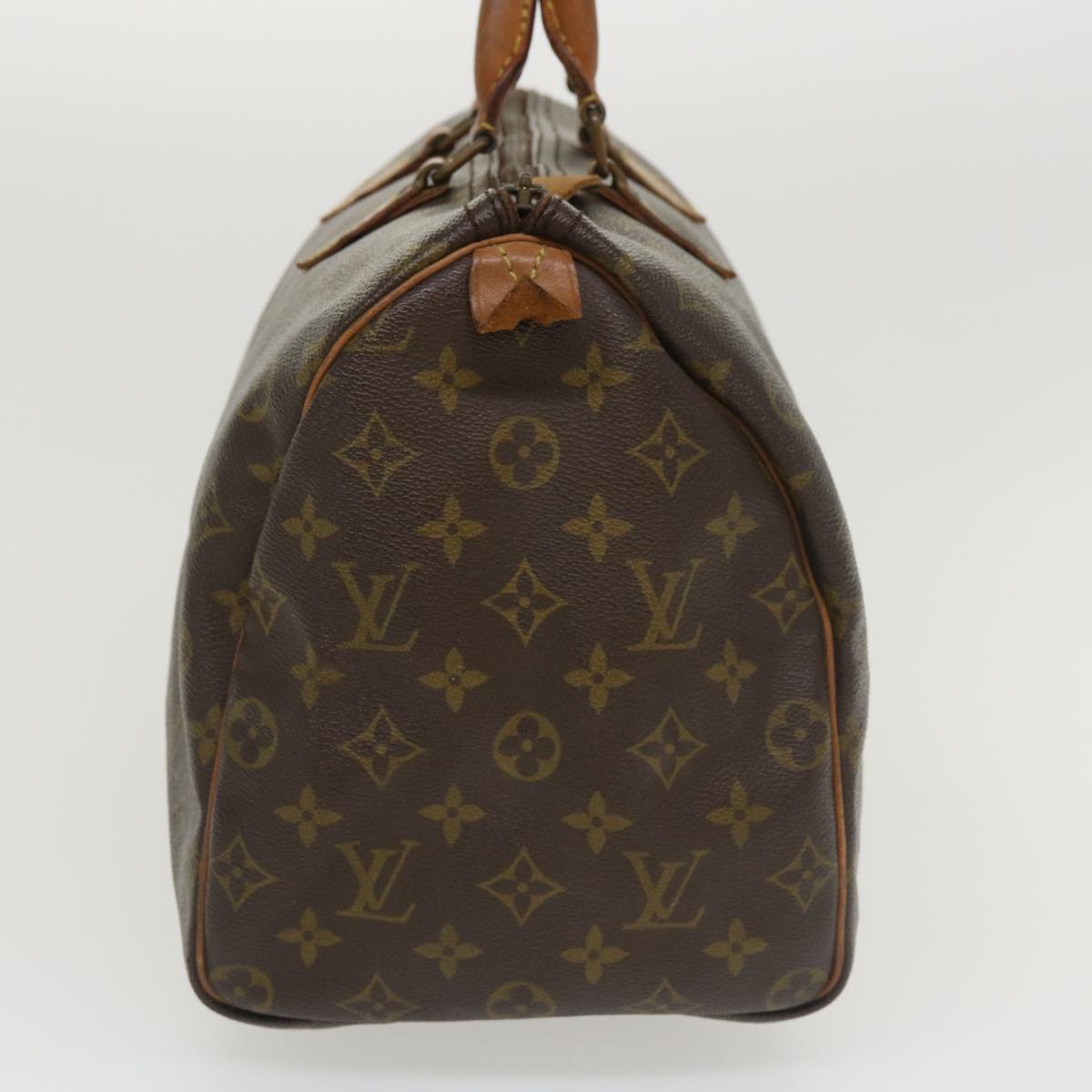 LOUIS VUITTON Monogram Speedy 35 Hand Bag M41524 LV ki2606