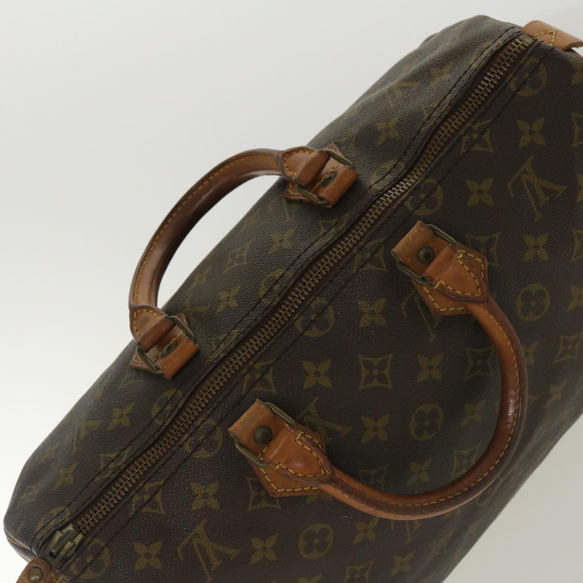 LOUIS VUITTON Monogram Speedy 35 Hand Bag M41524 LV ki2606