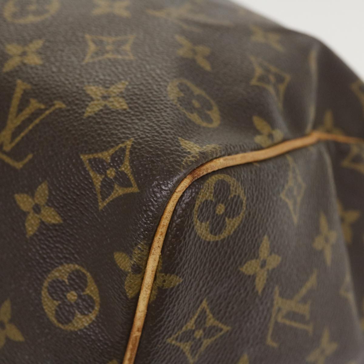 LOUIS VUITTON Monogram Speedy 35 Hand Bag M41524 LV ki2608