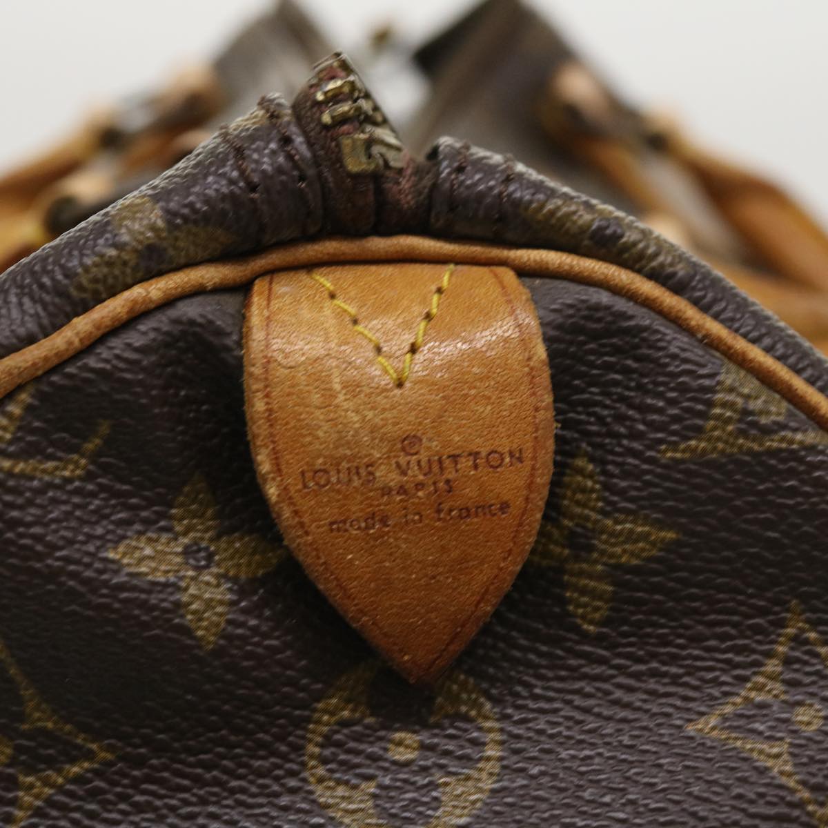 LOUIS VUITTON Monogram Speedy 35 Hand Bag M41524 LV ki2608