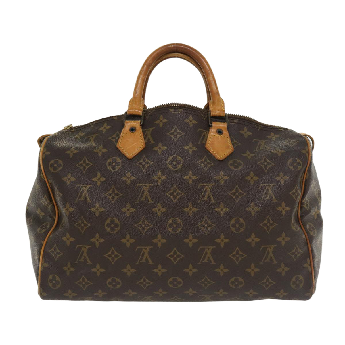 LOUIS VUITTON Monogram Speedy 35 Hand Bag M41524 LV ki2608