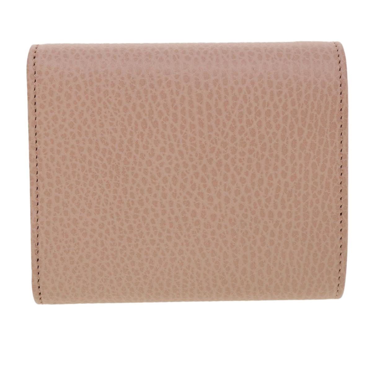 Luxury Gucci GG Marmont Wallet Leather Pink 546584 Auth ki2633