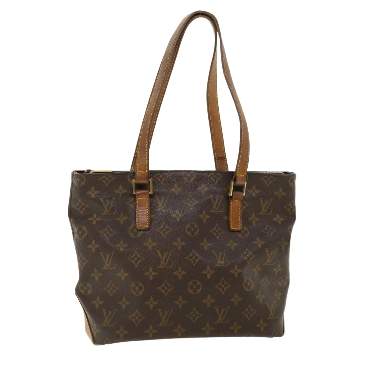 LOUIS VUITTON Monogram Cabas Piano Tote Bag M51148 LV ki2656