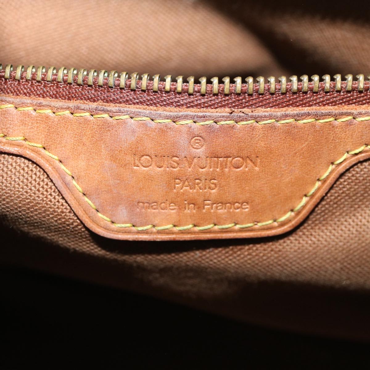 LOUIS VUITTON Monogram Cabas Piano Tote Bag M51148 LV ki2656