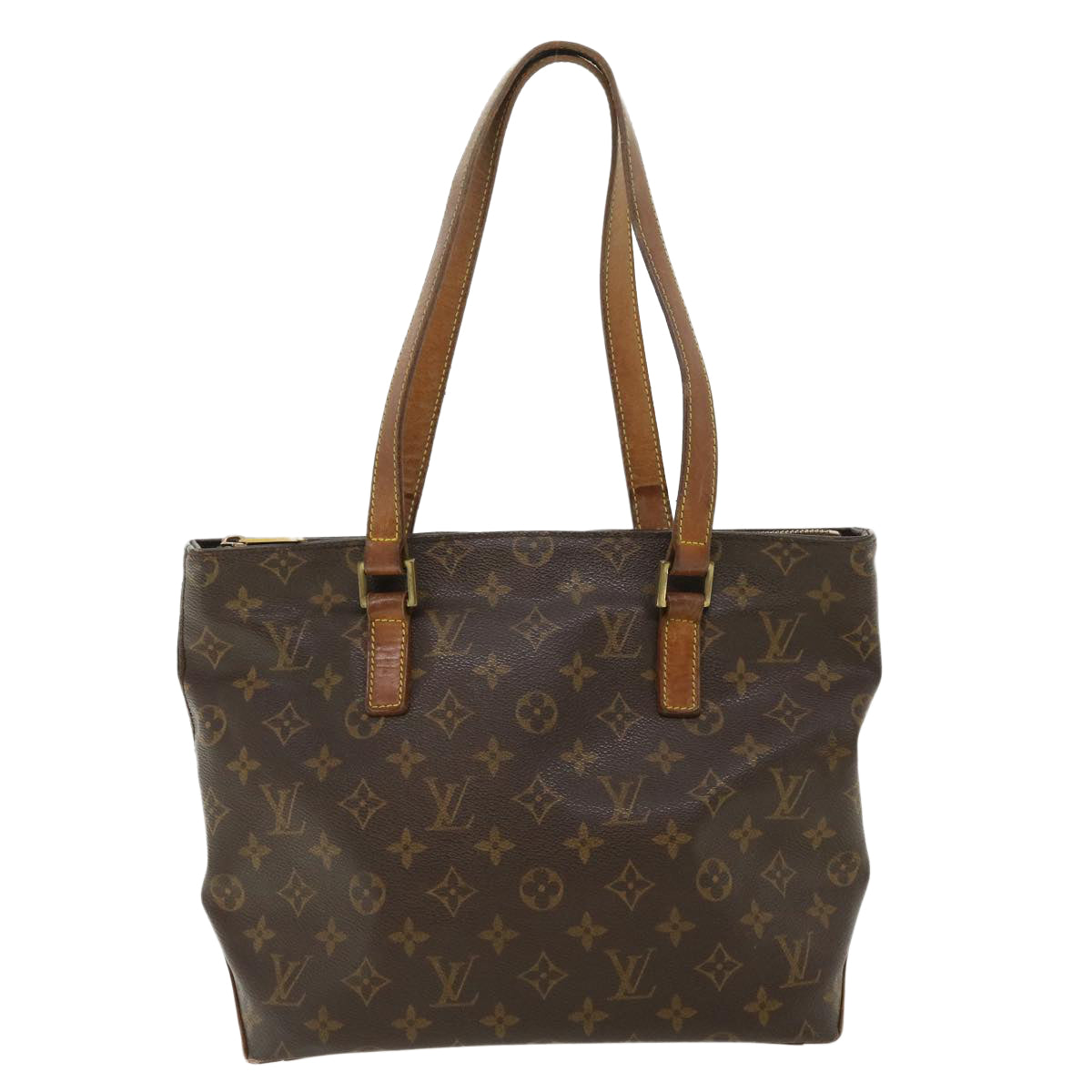 LOUIS VUITTON Monogram Cabas Piano Tote Bag M51148 LV ki2656