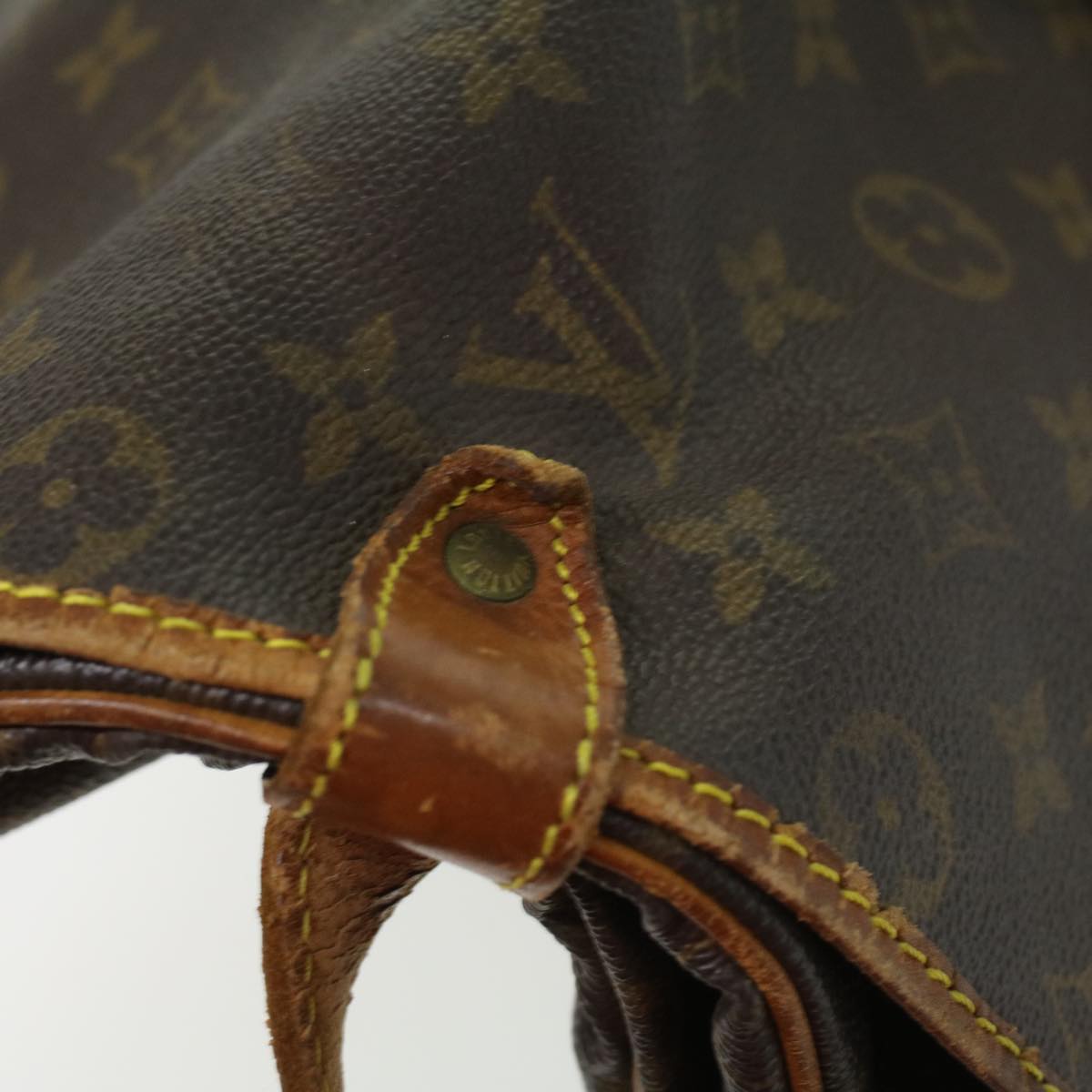 LOUIS VUITTON Monogram Saumur 35 Shoulder Bag M42254 LV ki2657
