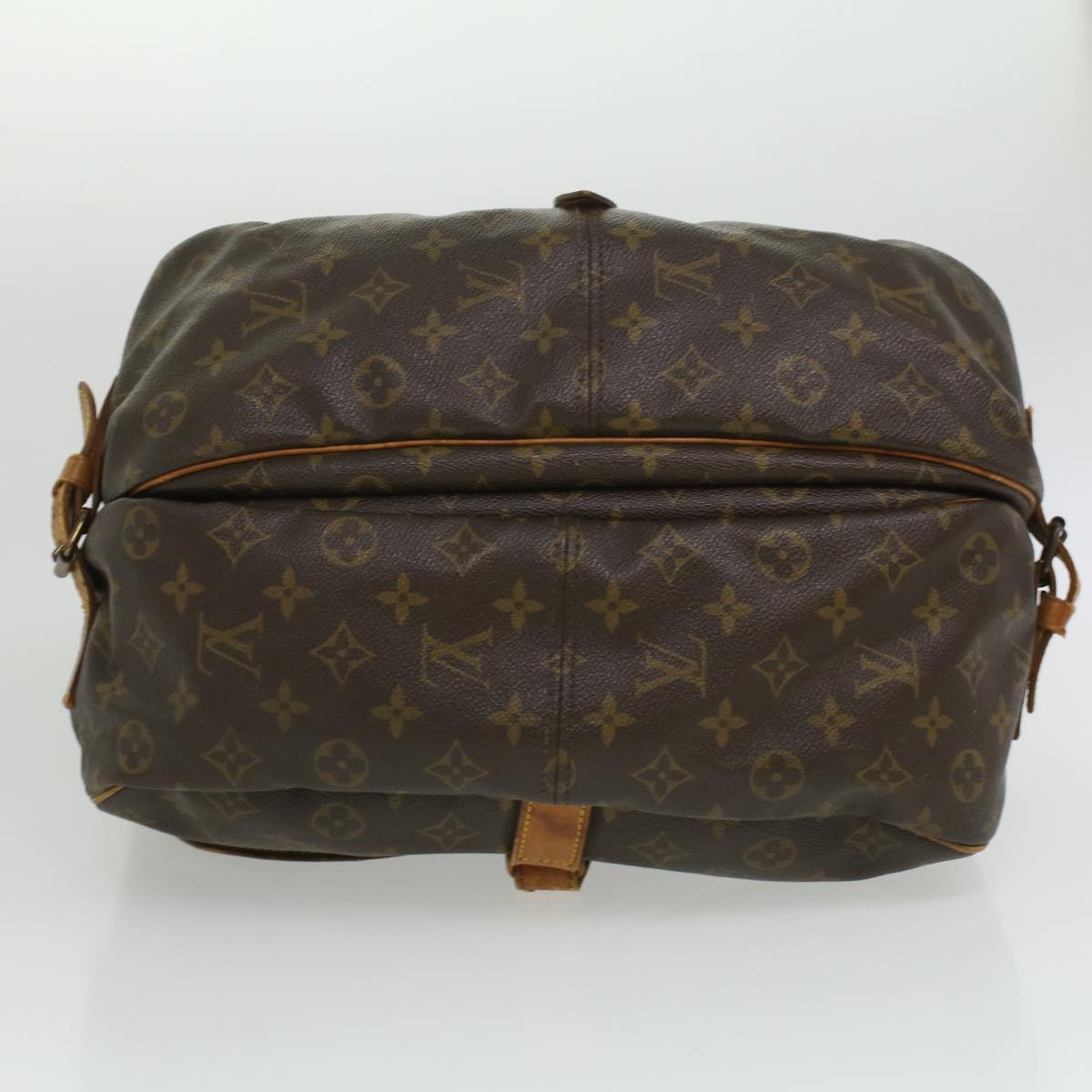 LOUIS VUITTON Monogram Saumur 35 Shoulder Bag M42254 LV ki2657