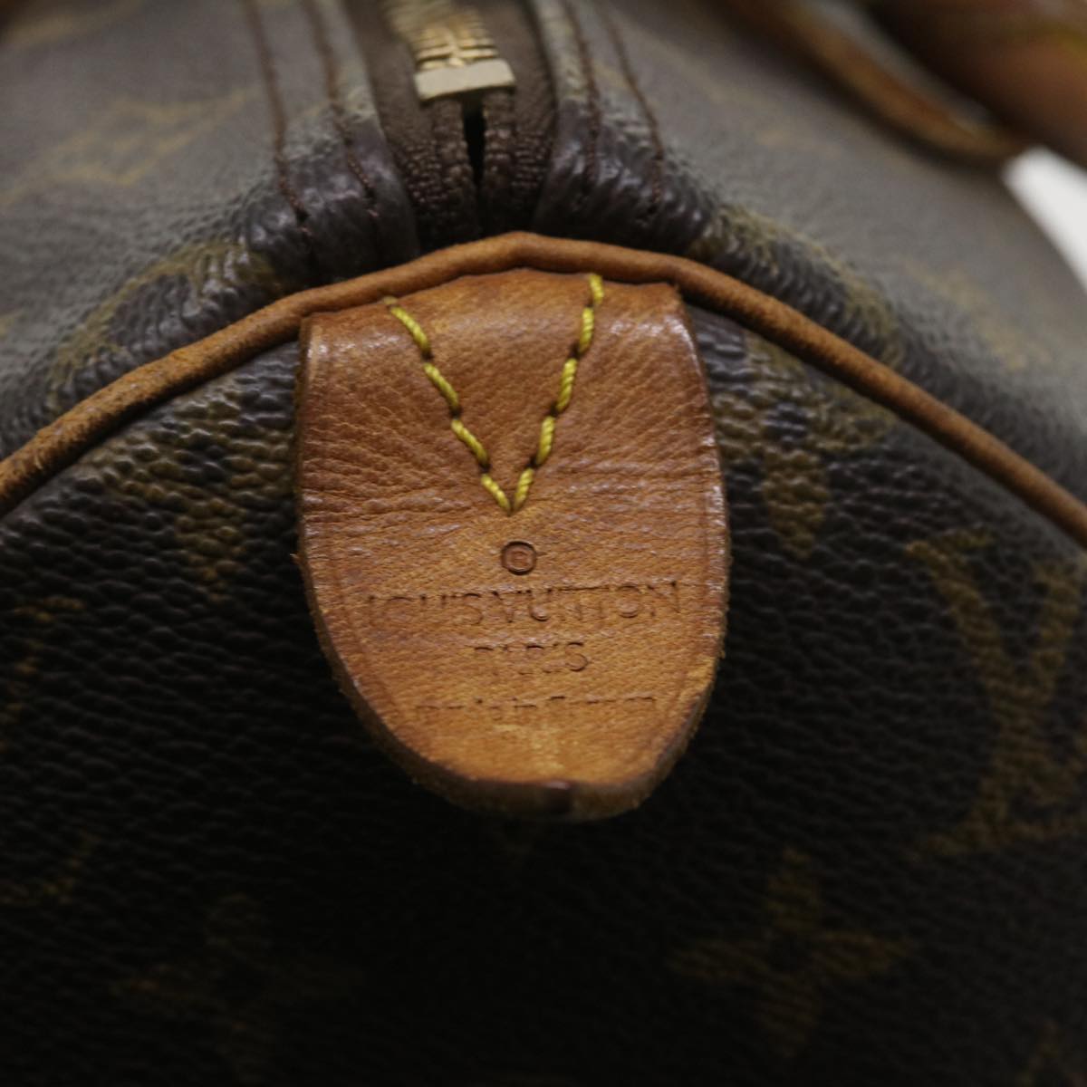 LOUIS VUITTON Monogram Speedy 30 Hand Bag M41526 LV ki2668
