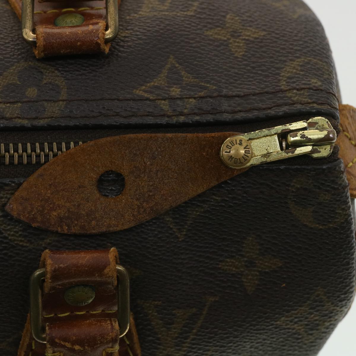 LOUIS VUITTON Monogram Speedy 25 Hand Bag M41528 LV ki2669