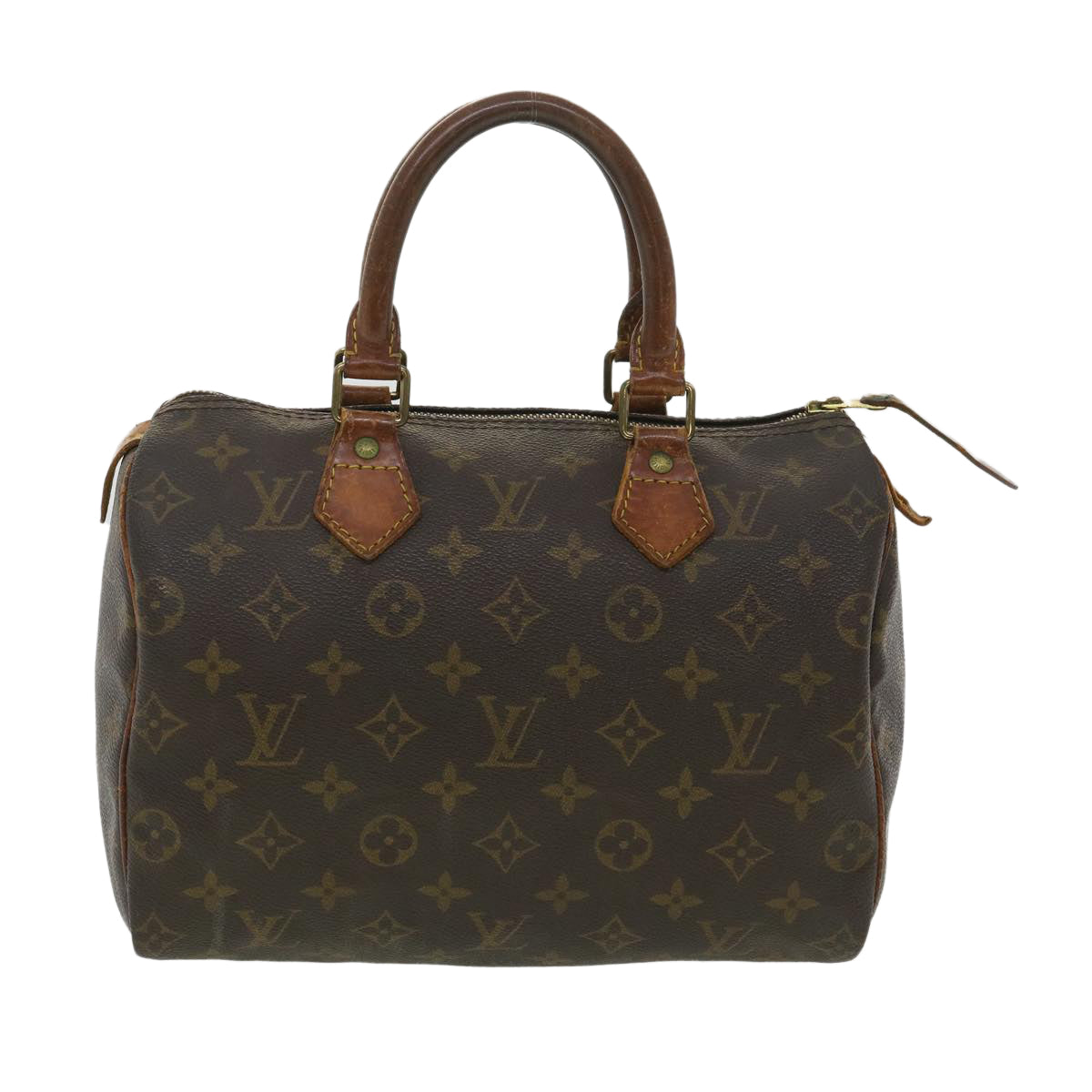 LOUIS VUITTON Monogram Speedy 25 Hand Bag M41528 LV ki2669
