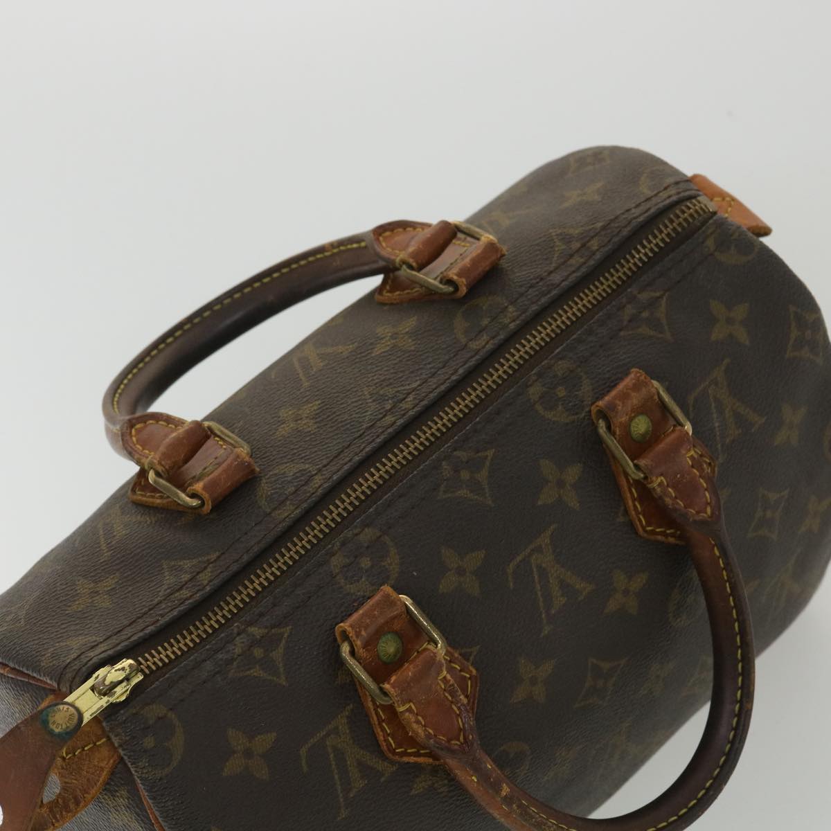 LOUIS VUITTON Monogram Speedy 25 Hand Bag M41528 LV ki2669