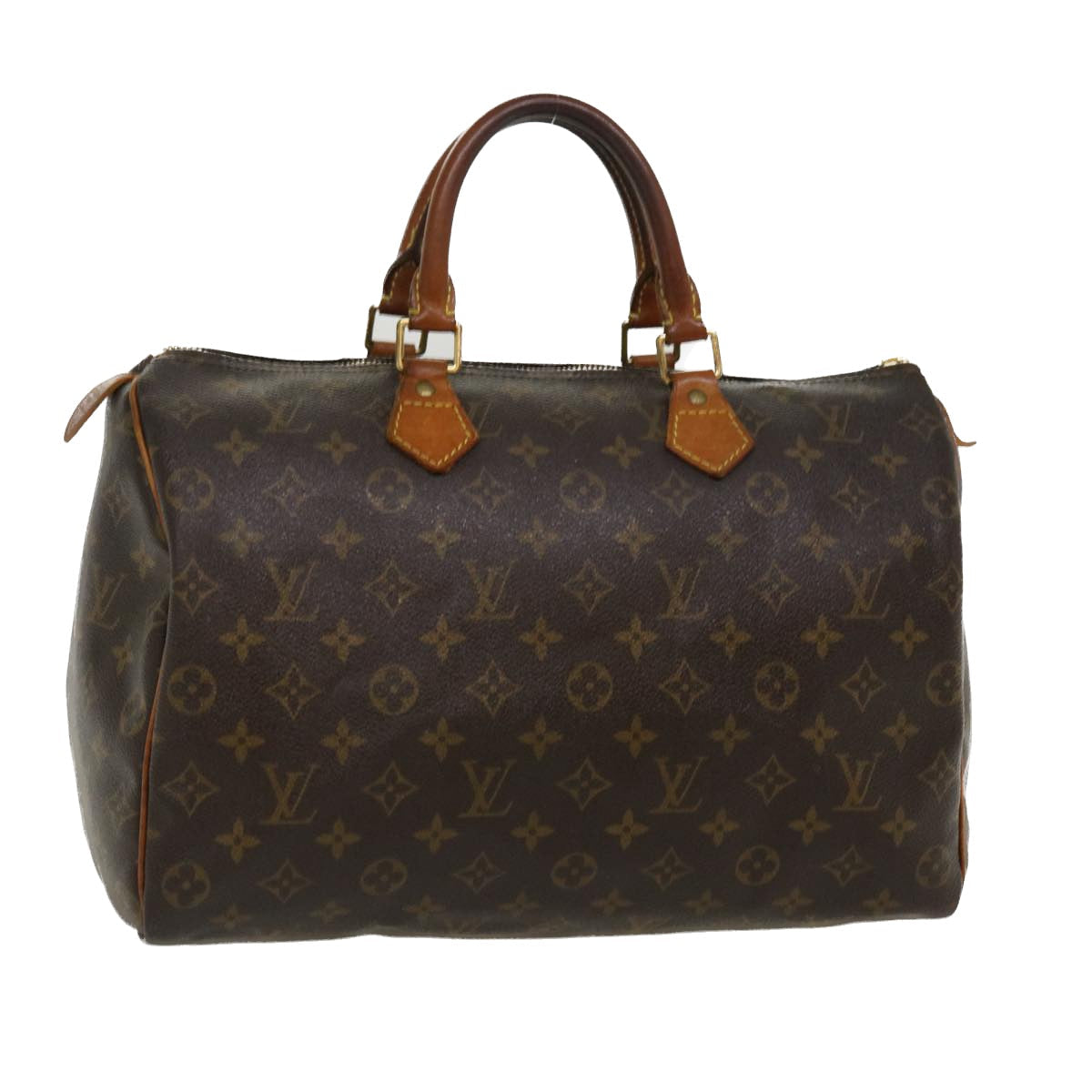 LOUIS VUITTON Monogram Speedy 35 Hand Bag M41524 LV ki2755