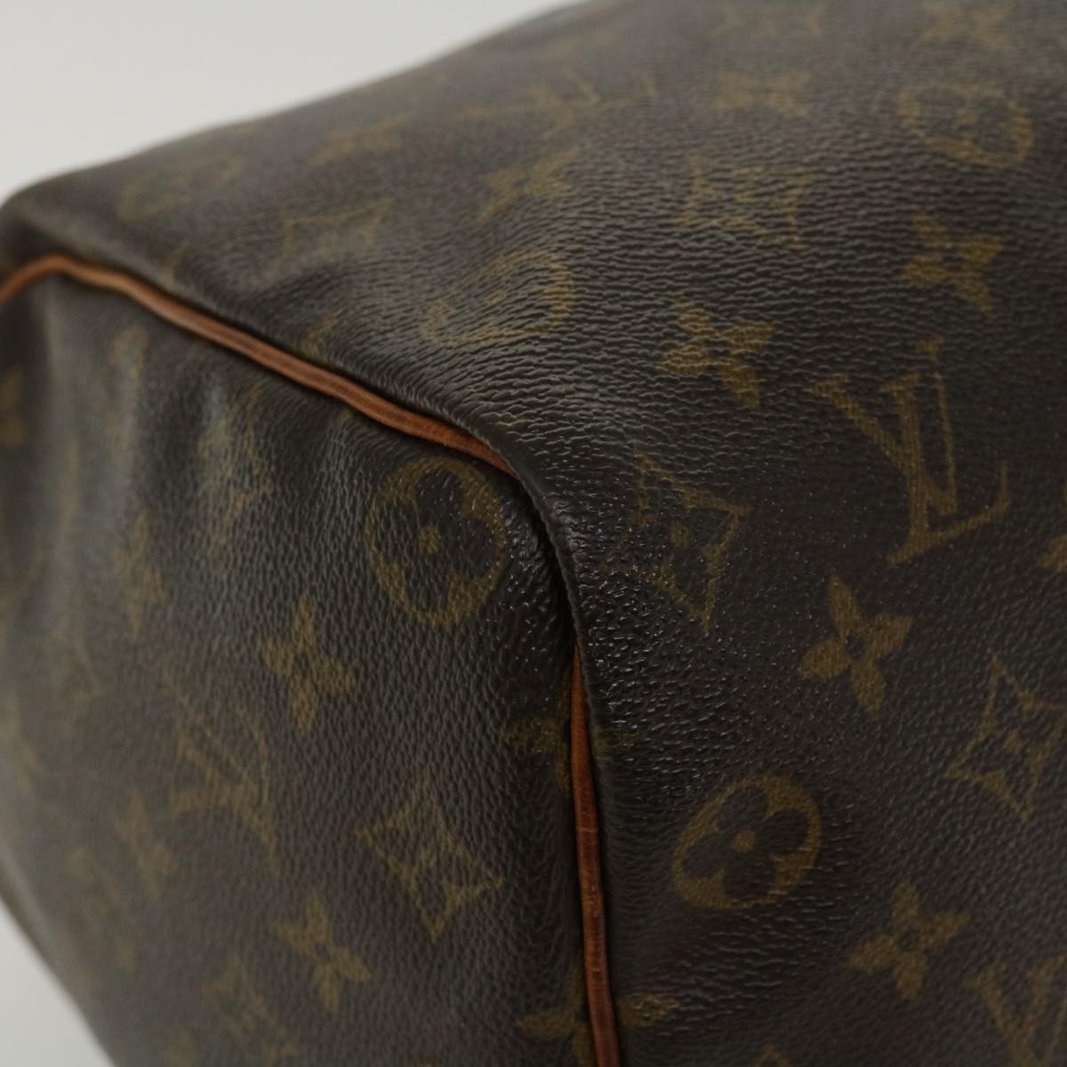 LOUIS VUITTON Monogram Speedy 35 Hand Bag M41524 LV ki2755