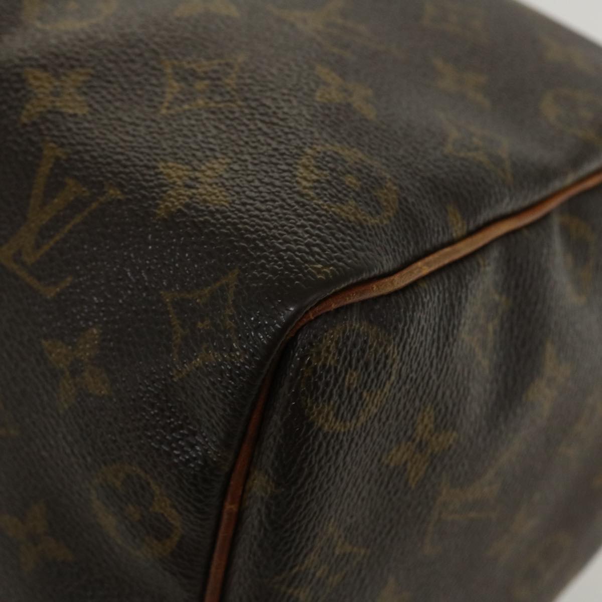 LOUIS VUITTON Monogram Speedy 35 Hand Bag M41524 LV ki2755