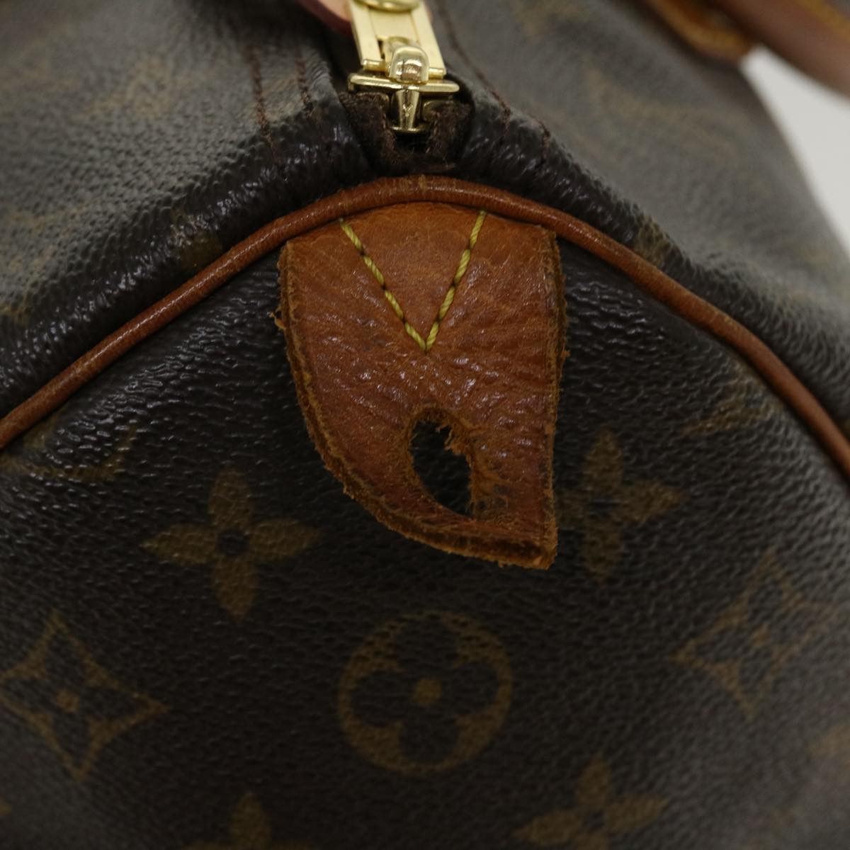 LOUIS VUITTON Monogram Speedy 35 Hand Bag M41524 LV ki2755