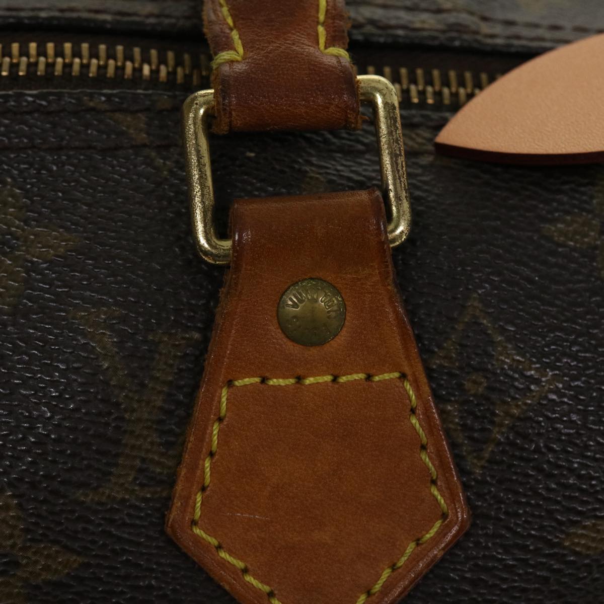 LOUIS VUITTON Monogram Speedy 35 Hand Bag M41524 LV ki2755