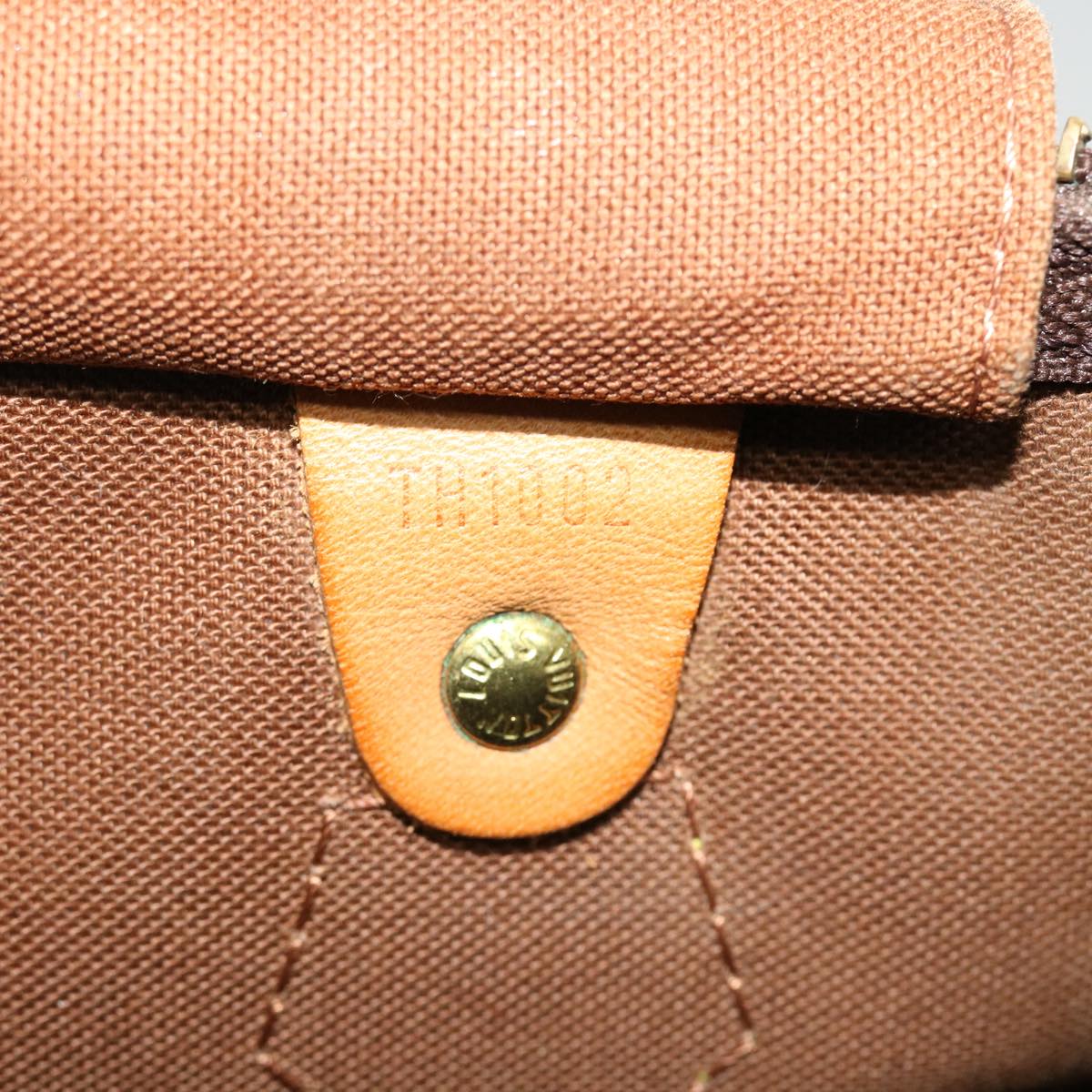LOUIS VUITTON Monogram Speedy 35 Hand Bag M41524 LV ki2755