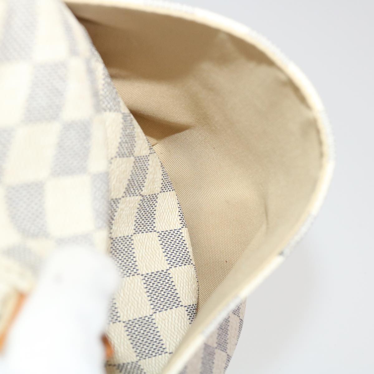 LOUIS VUITTON Damier Azur Totally PM Tote Bag N41280 LV ki3011