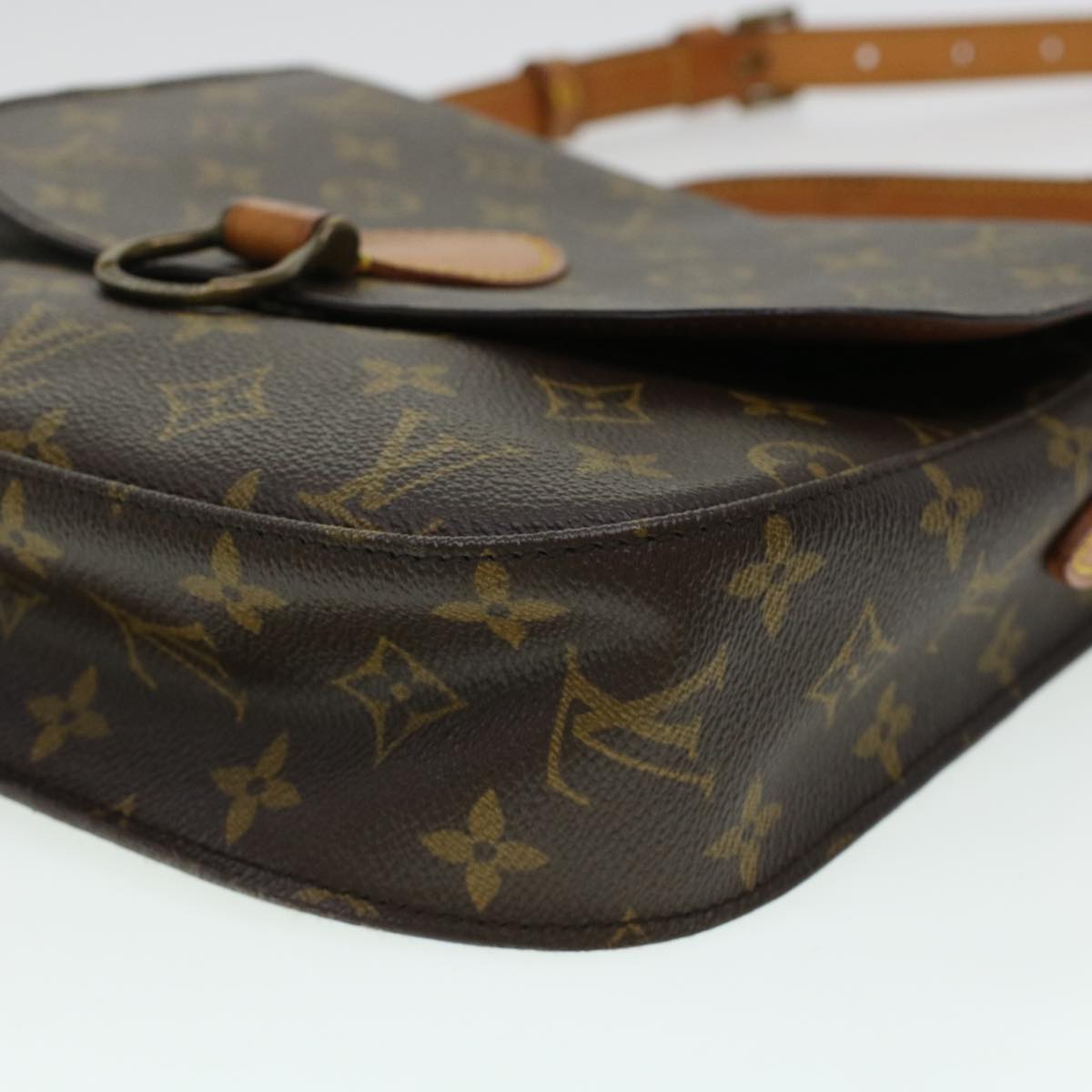 LOUIS VUITTON Monogram Saint Cloud GM Shoulder Bag M51242 LV ki3020