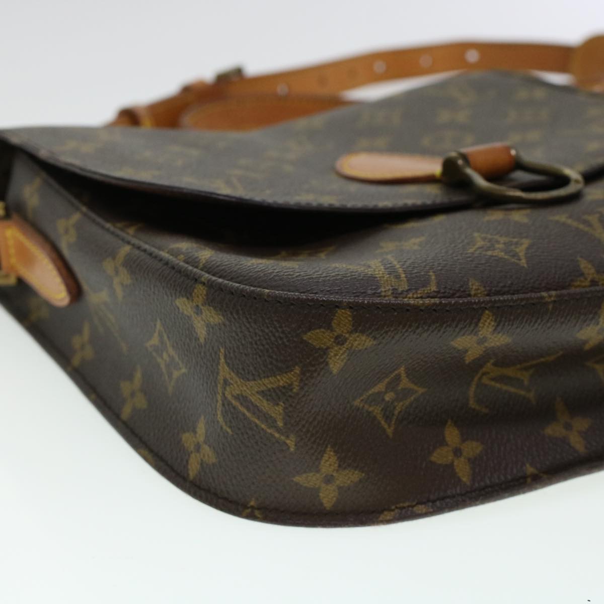 LOUIS VUITTON Monogram Saint Cloud GM Shoulder Bag M51242 LV ki3020