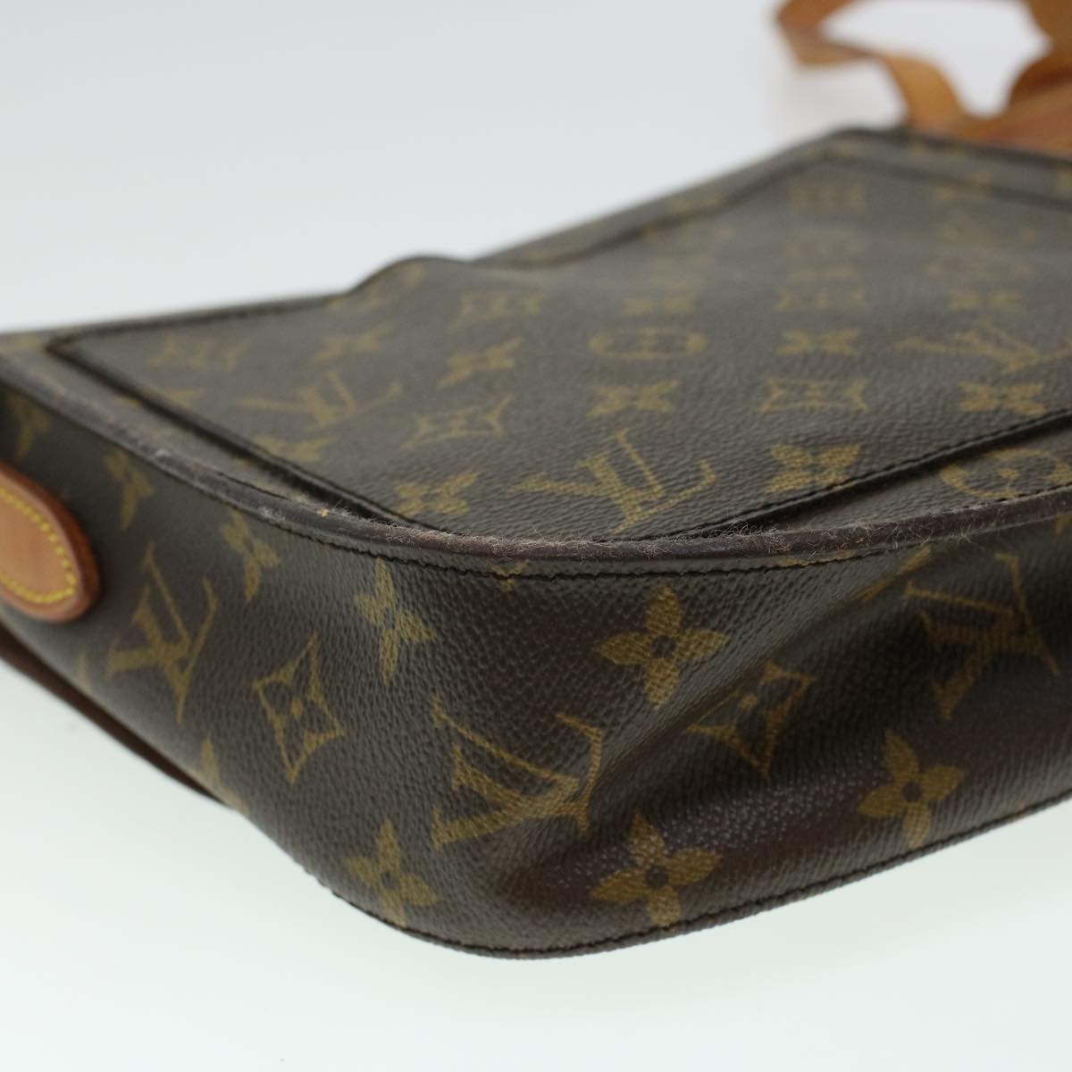 LOUIS VUITTON Monogram Saint Cloud GM Shoulder Bag M51242 LV ki3020