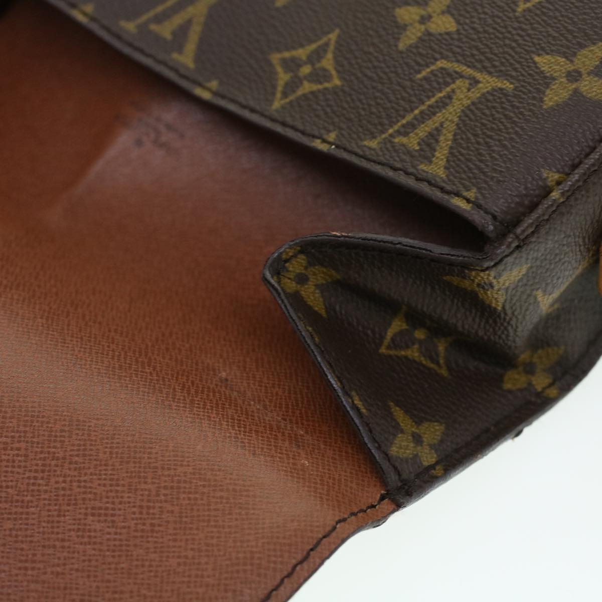 LOUIS VUITTON Monogram Saint Cloud GM Shoulder Bag M51242 LV ki3020