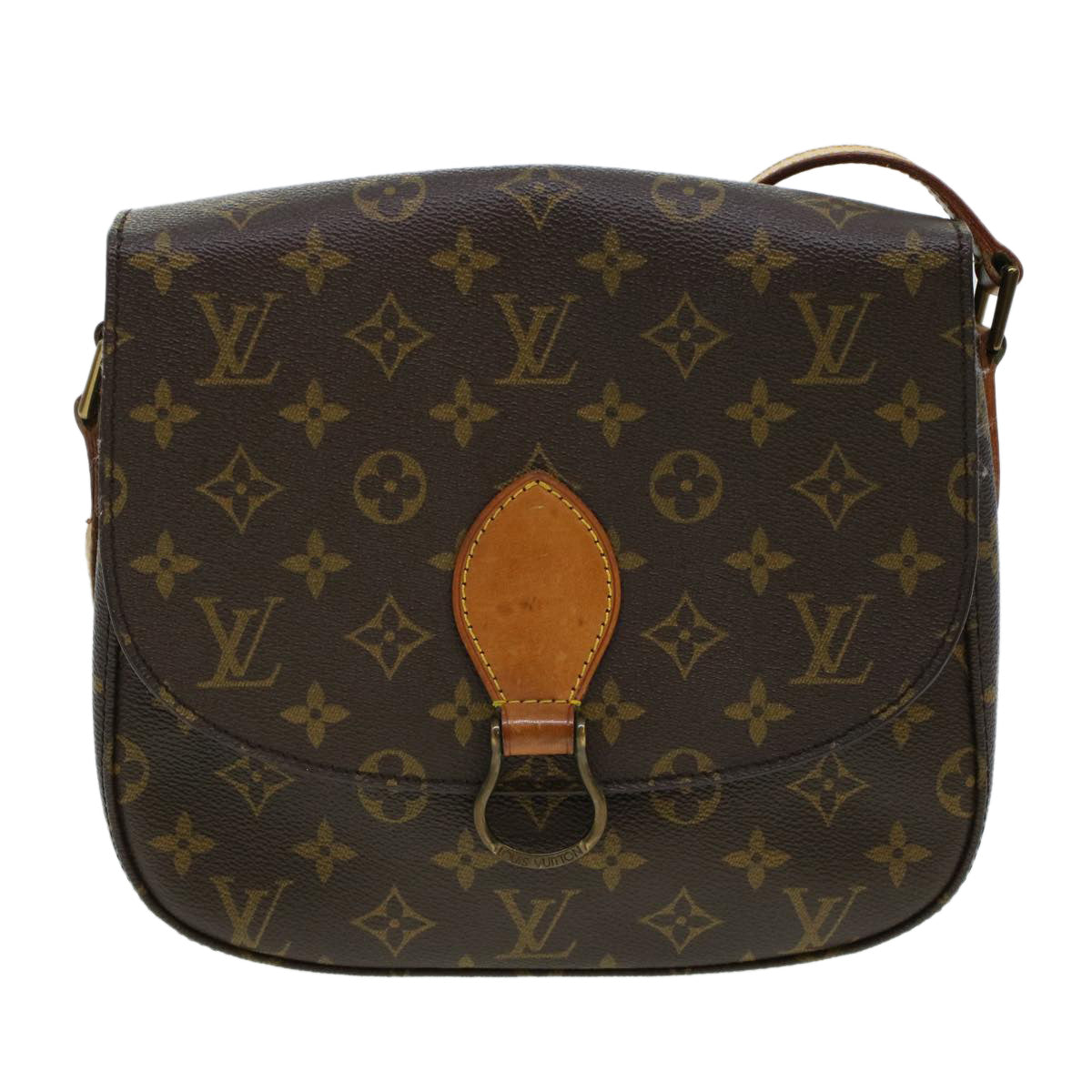 LOUIS VUITTON Monogram Saint Cloud GM Shoulder Bag M51242 LV ki3020