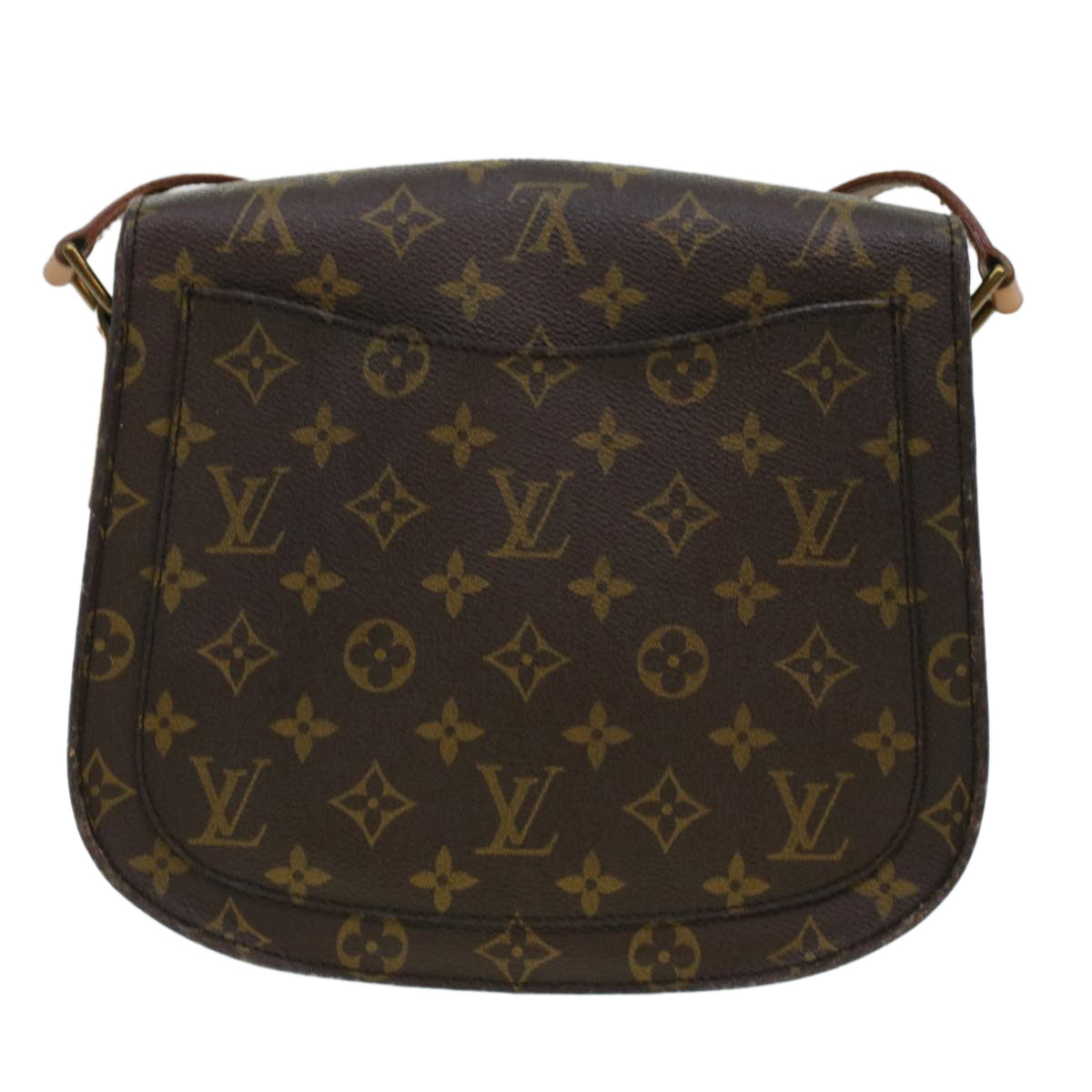 LOUIS VUITTON Monogram Saint Cloud GM Shoulder Bag M51242 LV ki3020