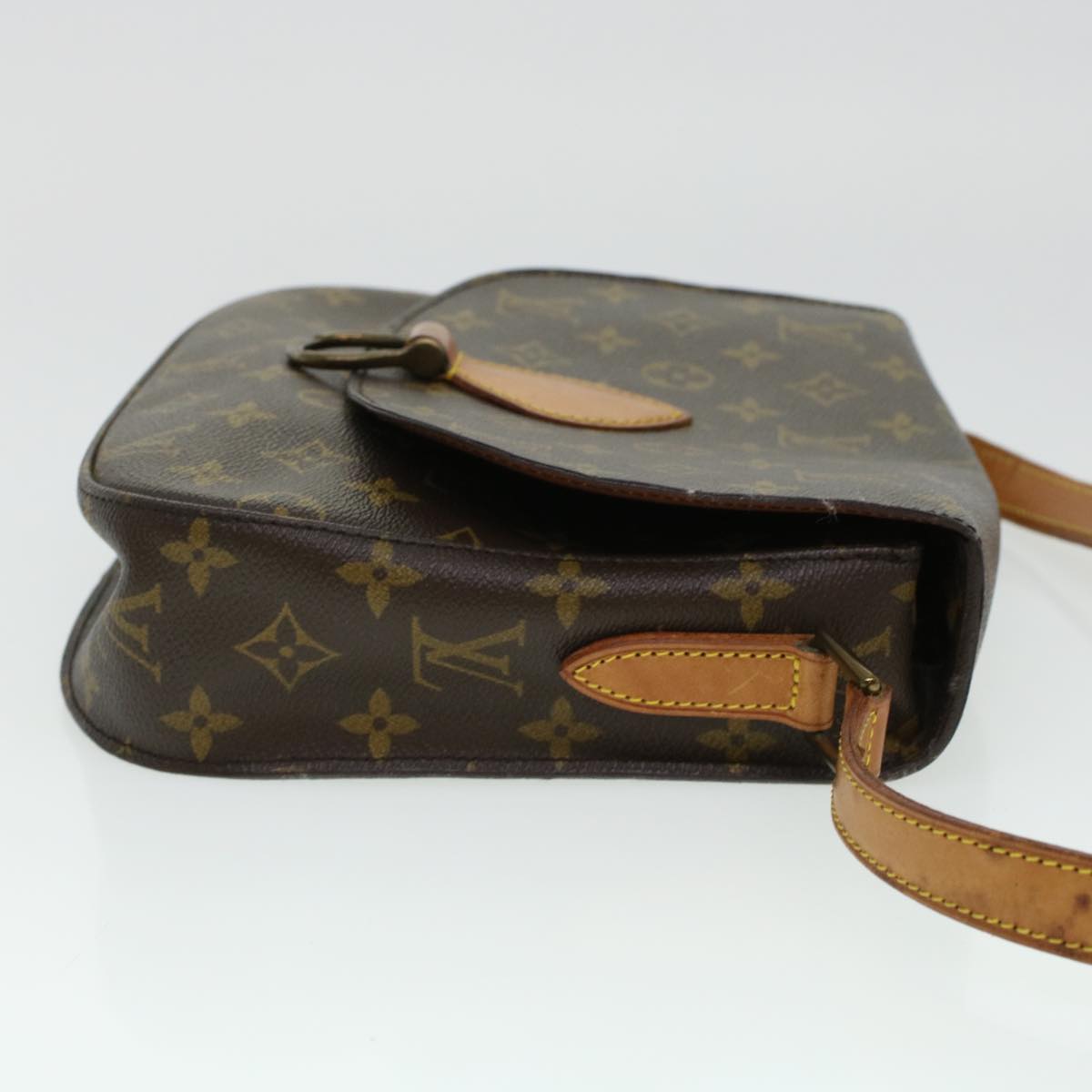 LOUIS VUITTON Monogram Saint Cloud GM Shoulder Bag M51242 LV ki3020