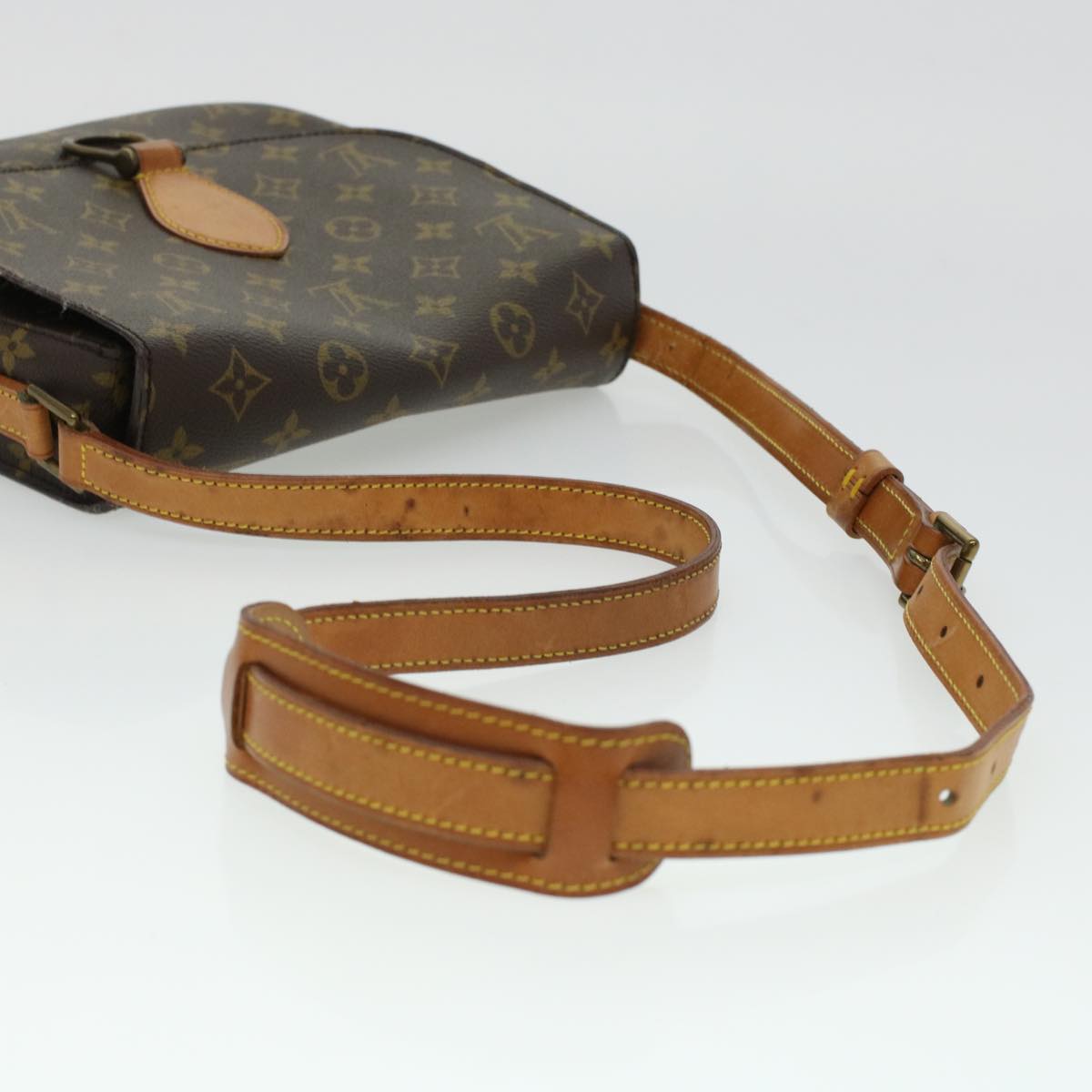 LOUIS VUITTON Monogram Saint Cloud GM Shoulder Bag M51242 LV ki3020
