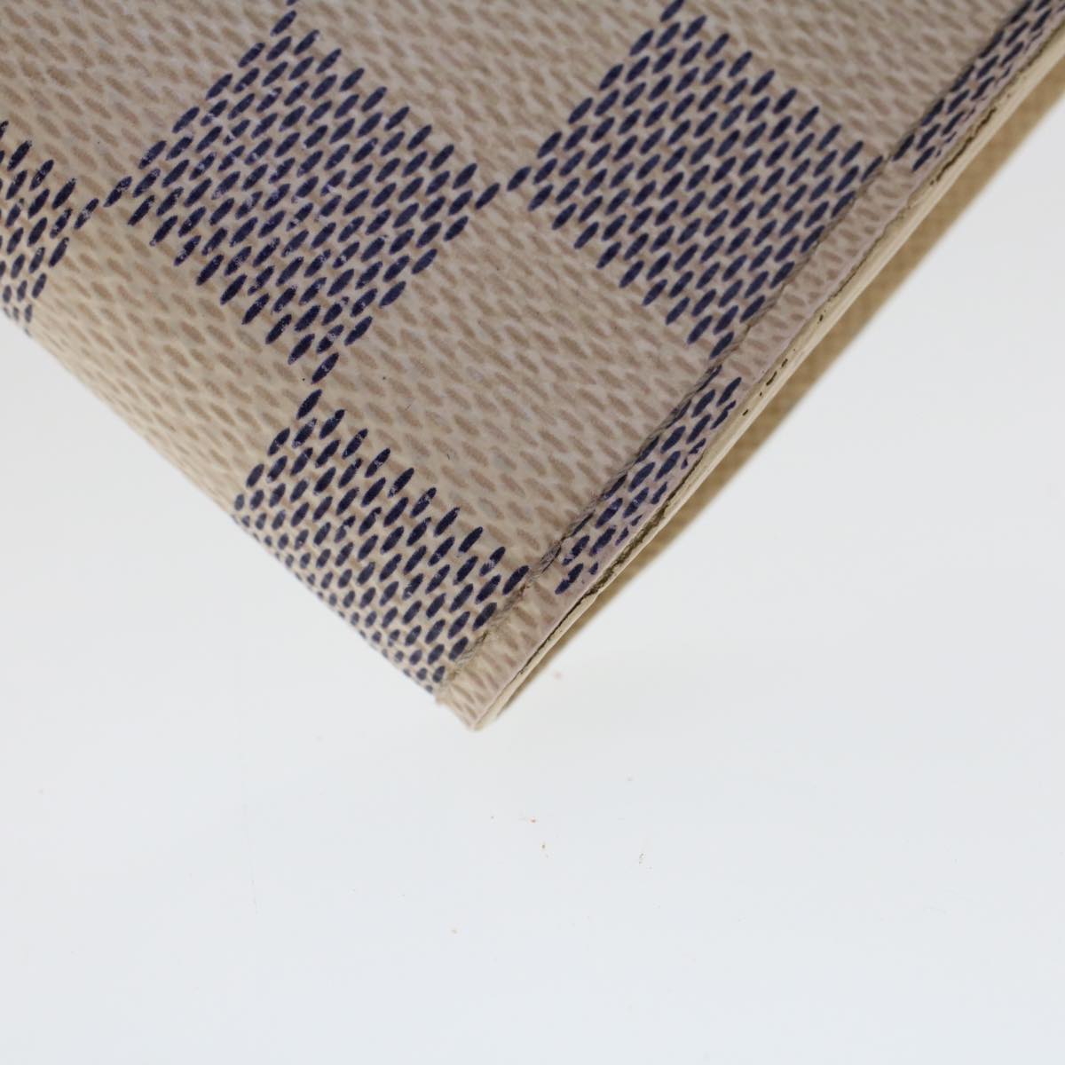 LOUIS VUITTON Damier Azur Portefeuille Koala Trifold Wallet N60013 ki3031