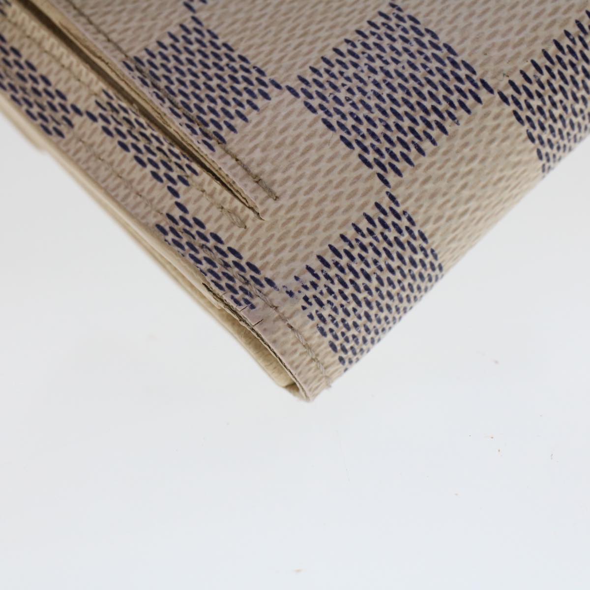 LOUIS VUITTON Damier Azur Portefeuille Koala Trifold Wallet N60013 ki3031