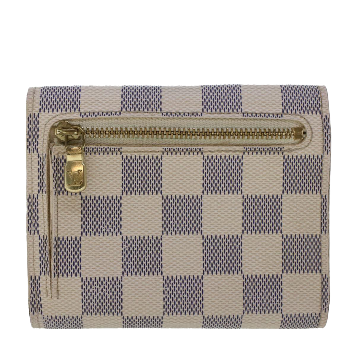 LOUIS VUITTON Damier Azur Portefeuille Koala Trifold Wallet N60013 ki3031