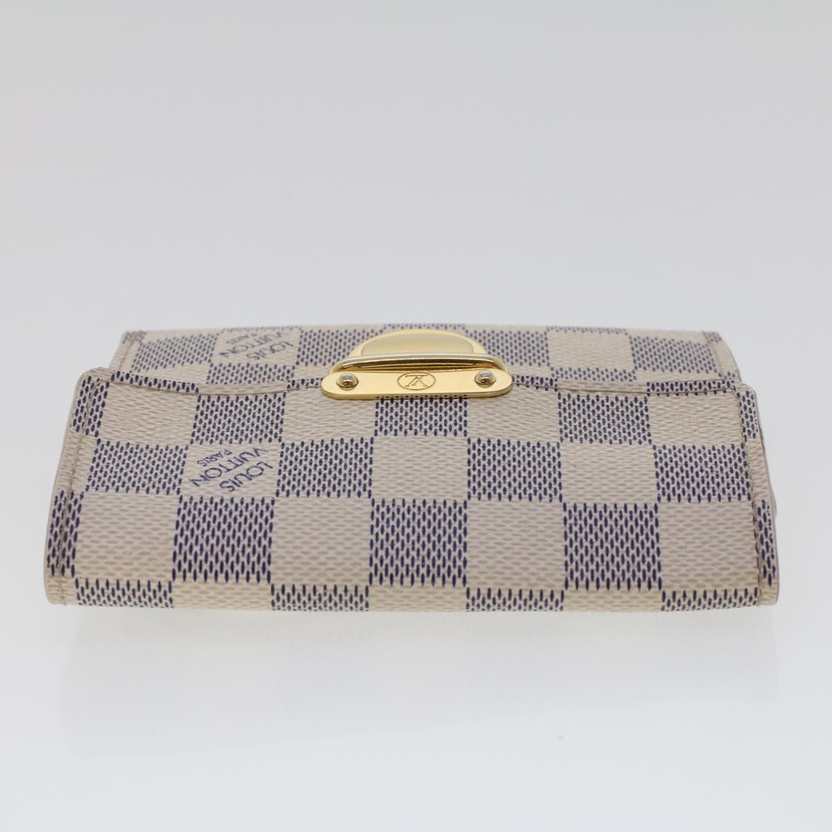 LOUIS VUITTON Damier Azur Portefeuille Koala Trifold Wallet N60013 ki3031