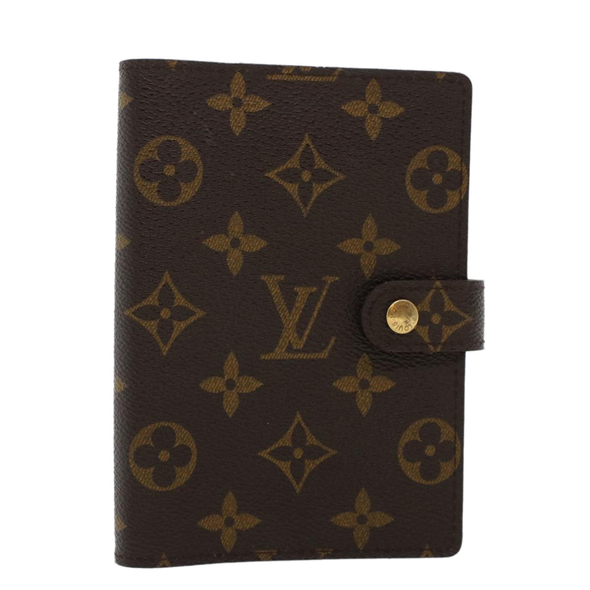 LOUIS VUITTON Monogram Agenda PM Day Planner Cover R20005 LV ki3032