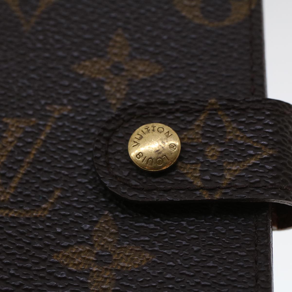 LOUIS VUITTON Monogram Agenda PM Day Planner Cover R20005 LV ki3032