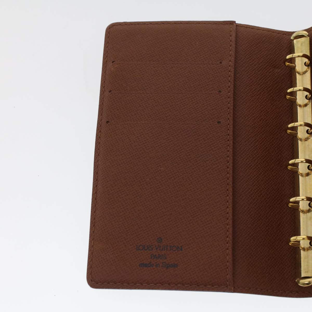 LOUIS VUITTON Monogram Agenda PM Day Planner Cover R20005 LV ki3032