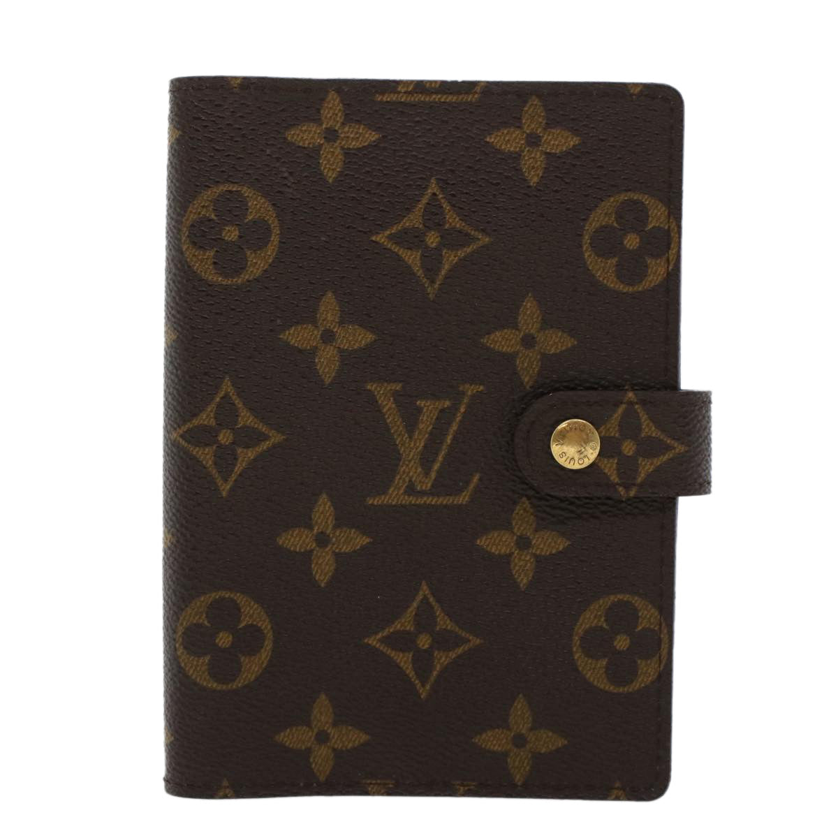 LOUIS VUITTON Monogram Agenda PM Day Planner Cover R20005 LV ki3032