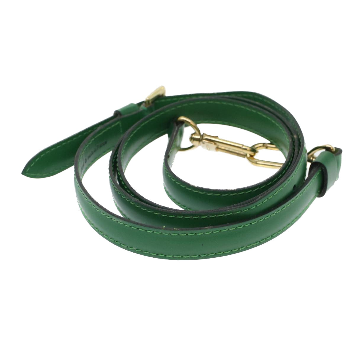 LOUIS VUITTON Epi Shoulder Strap 37""-44.1"" Green LV ki3045