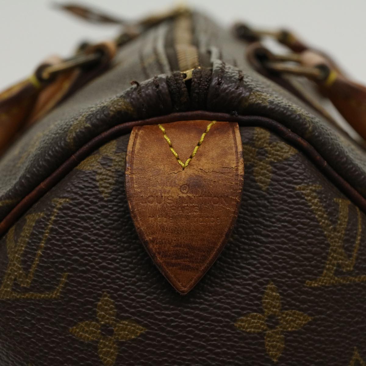 LOUIS VUITTON Monogram Speedy 30 Hand Bag M41526 LV ki3054