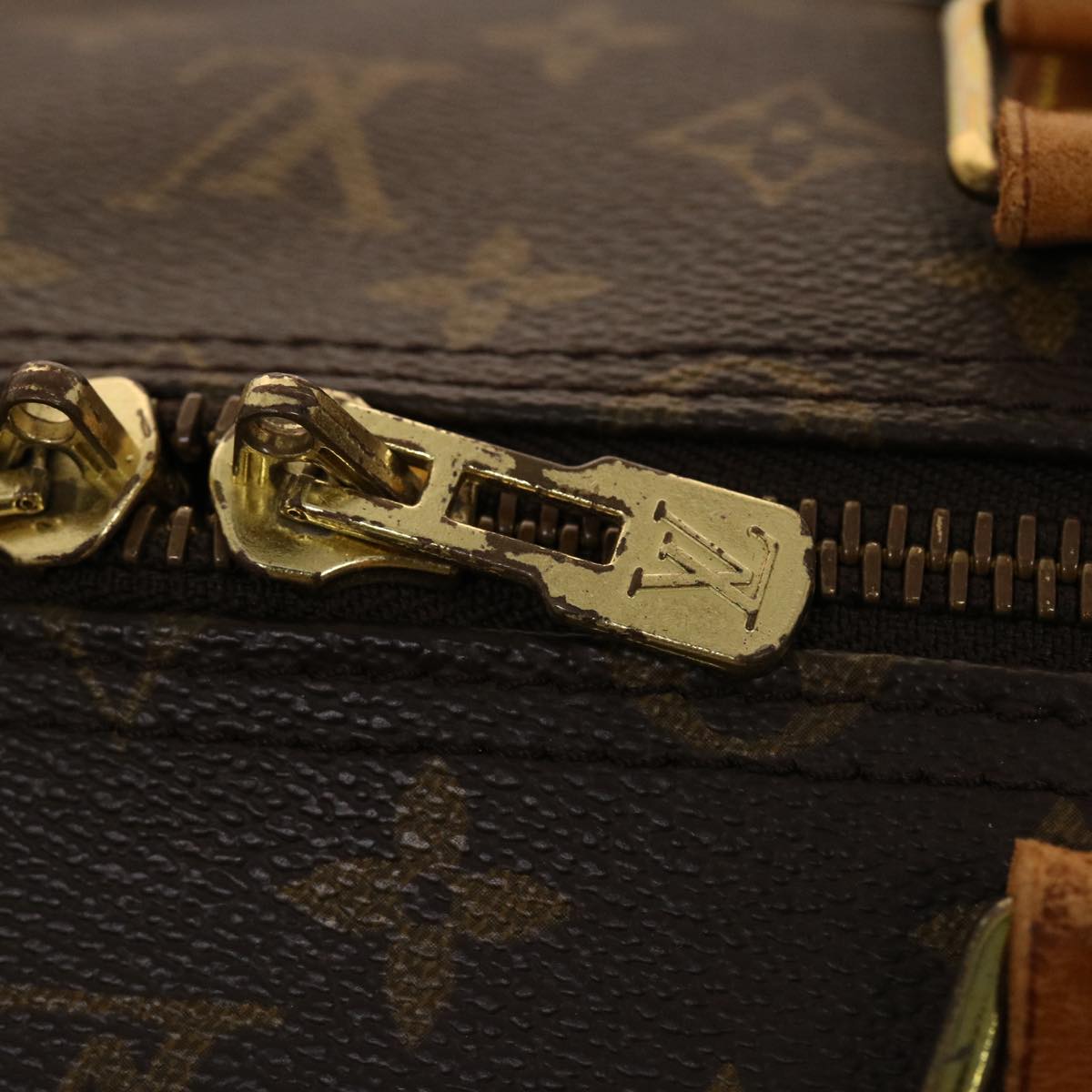 LOUIS VUITTON Monogram Keepall 55 Boston Bag M41424 LV ki3066